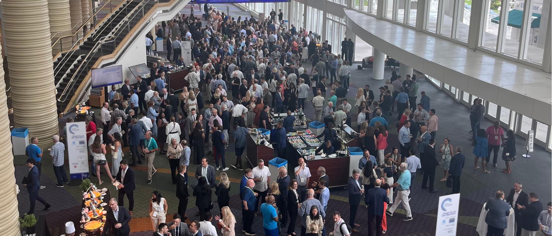 ICSC Law Conference networking session in 2025