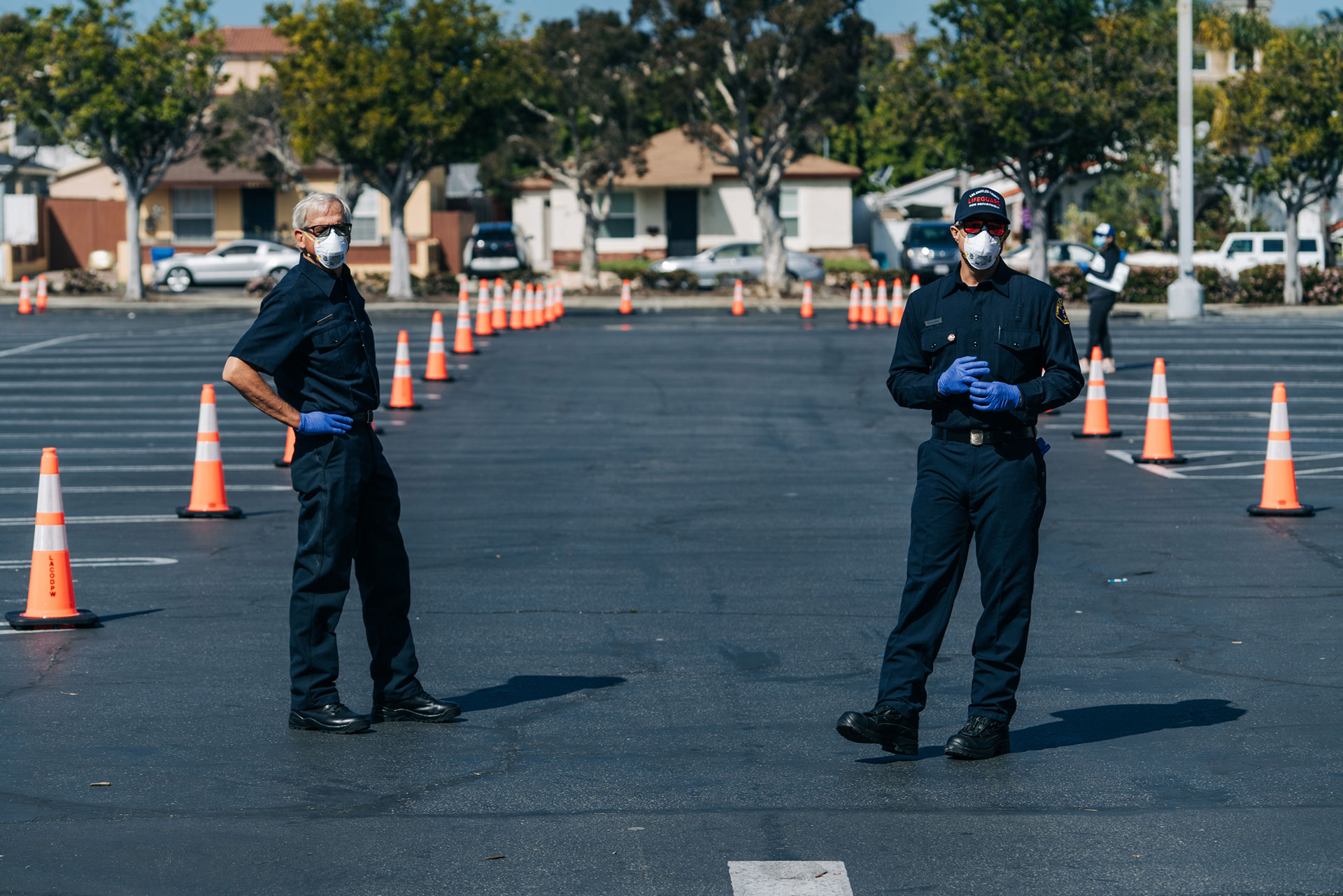 How COVID-19 testing sites landed in two California mall parking lots ...