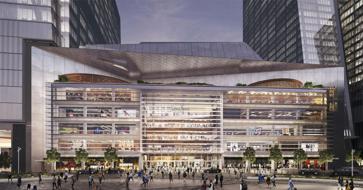 New York City's 2B Shops at Hudson Yards nears completion ICSC