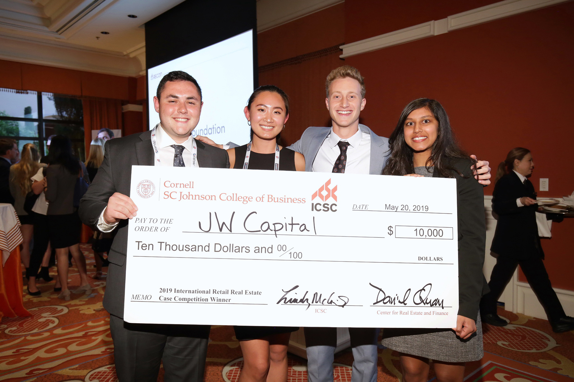Cornell wins fourth annual retail real estate case competition | ICSC 