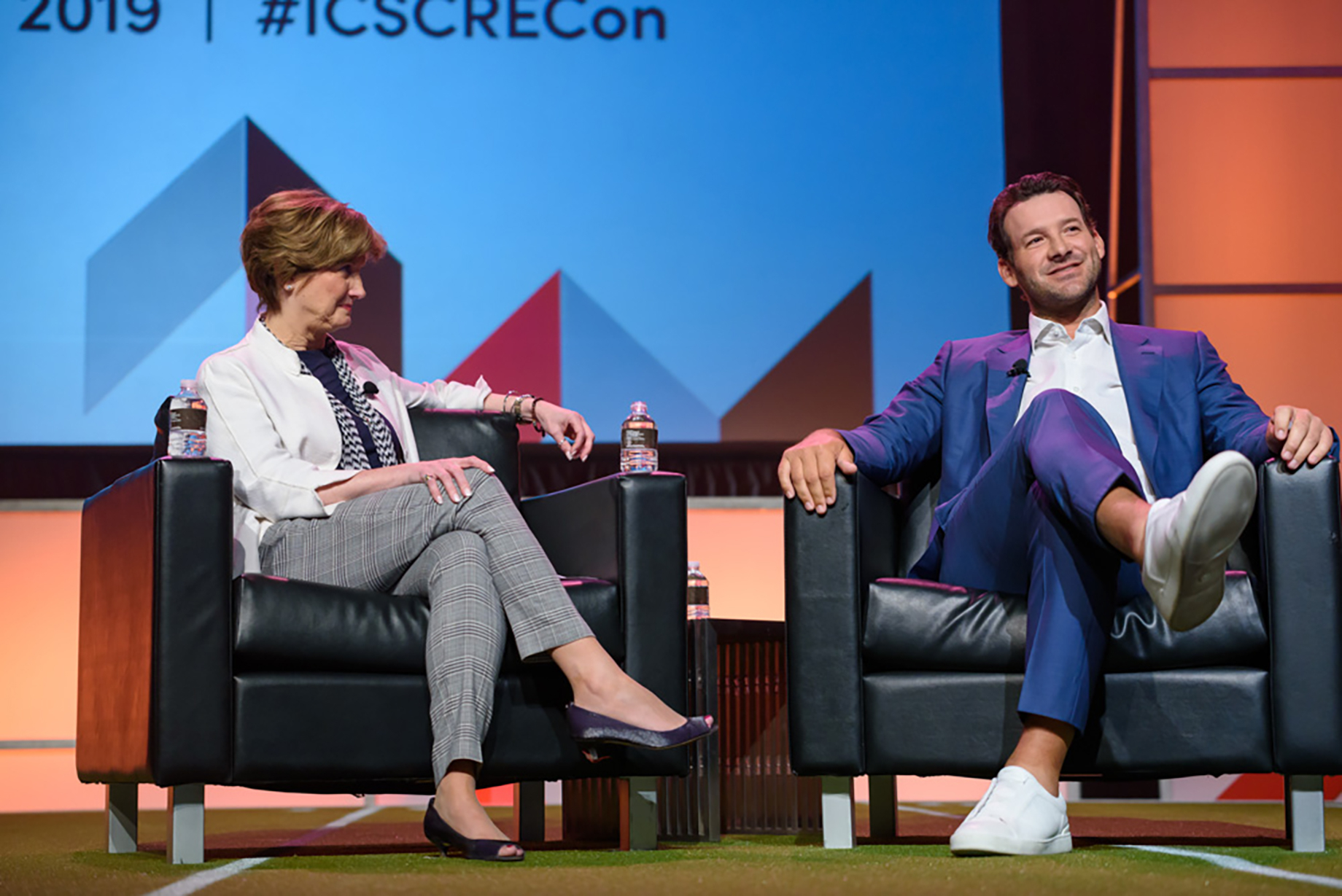 Valerie Richardson and Tony Romo