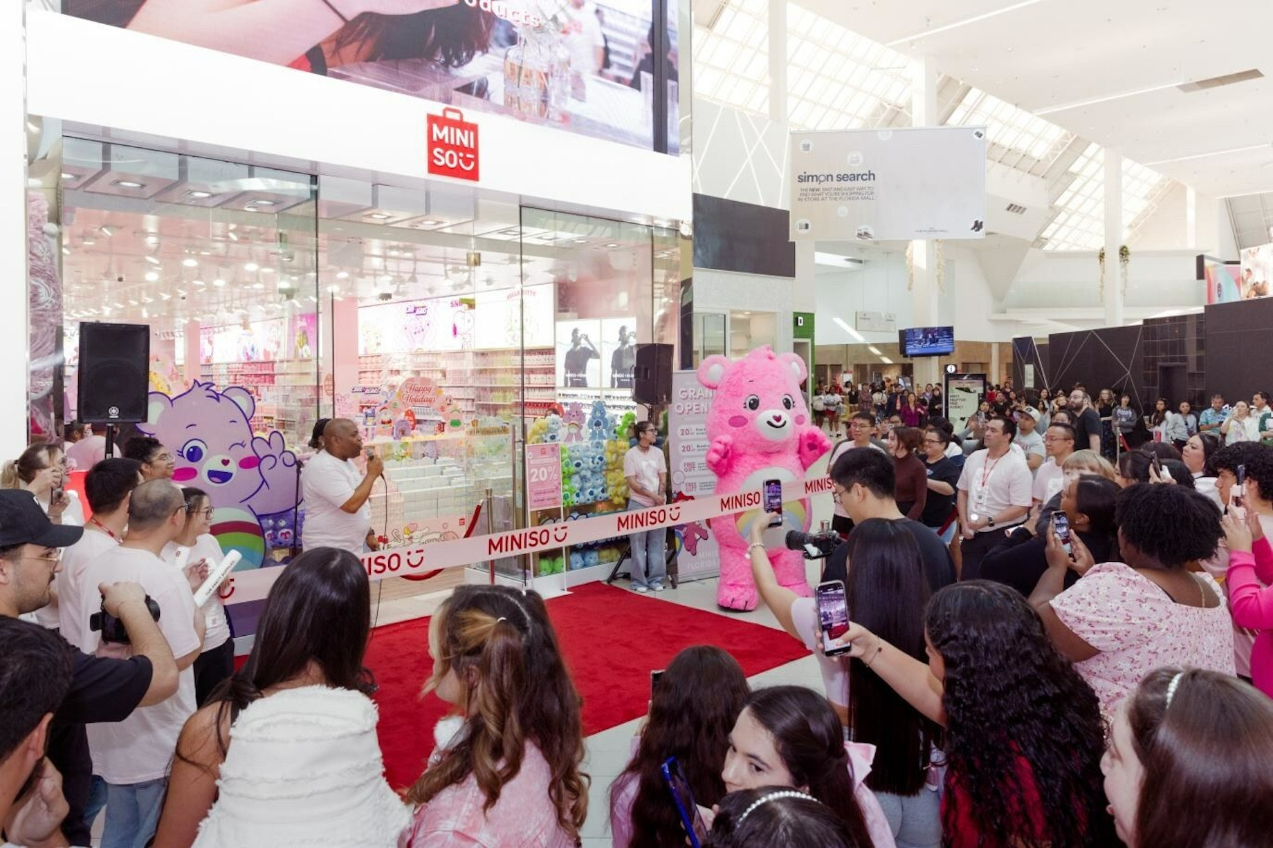 Japanese lifestyle brand Miniso opened its 100th U.S. store at The Florida Mall in Orlando in December.