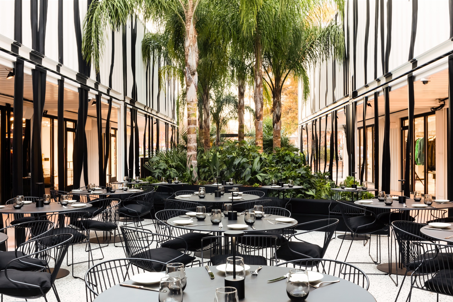 The 150-seat Whitman restaurant at the eight-week Bal Harbour Shops Access Pop-up is named for the original Bal Harbour Shops