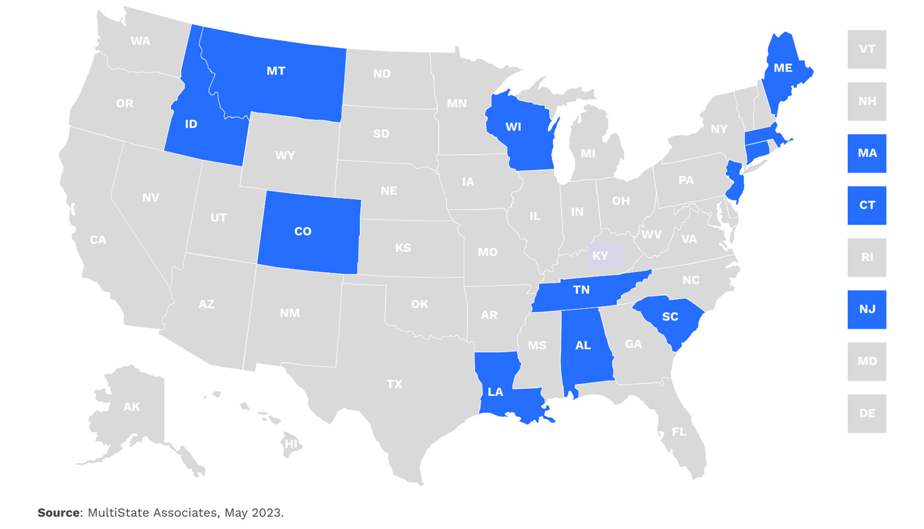 State Legislation Introduced in 2023 Related to Adaptive Reuse for Commercial Properties