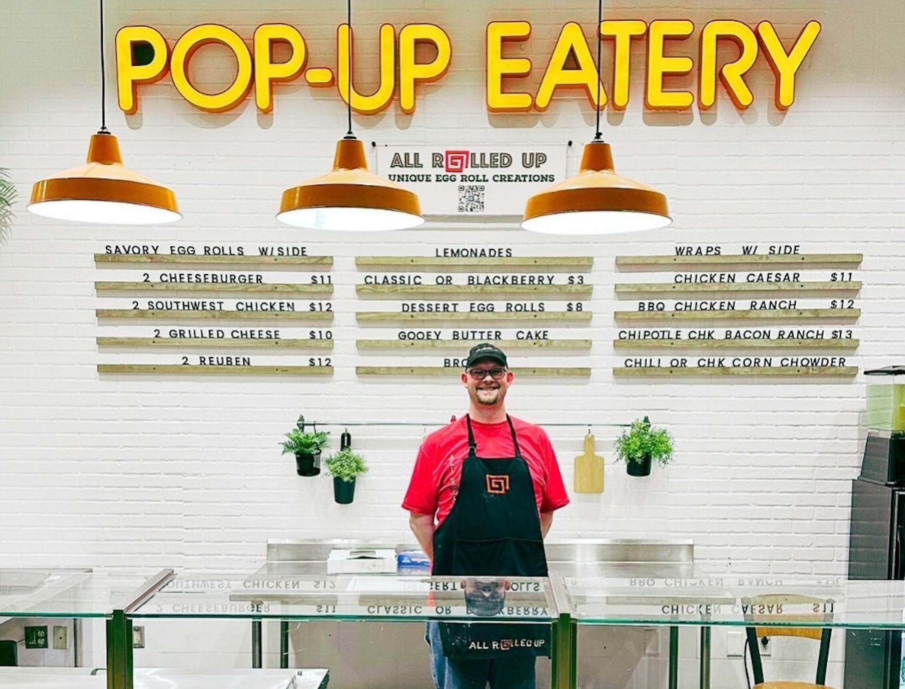 All Rolled Up had a successful run in the Pop-Up Eatery at CBL’s West County Center near St. Louis.