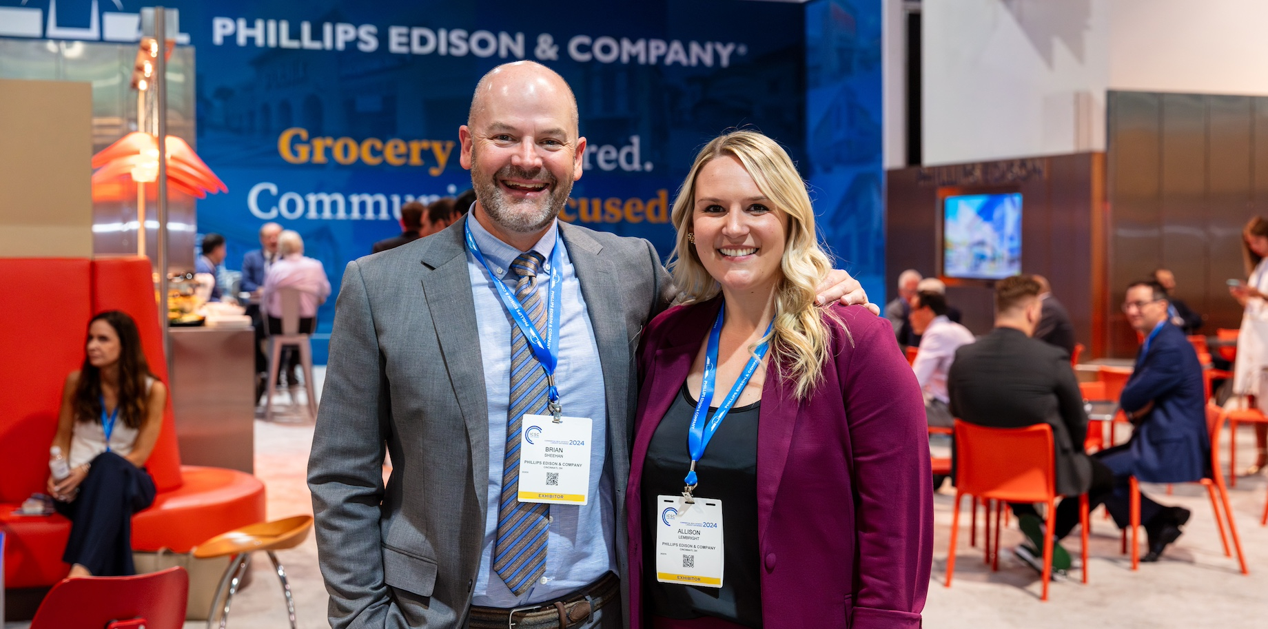 Lembright and Phillips Edison & Co. director of national accounts for the West Brian Sheehan, who also hosts the company’