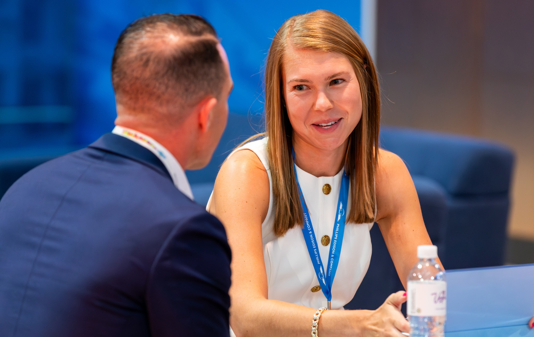 Selers at one of many meetings during ICSC LAS VEGAS