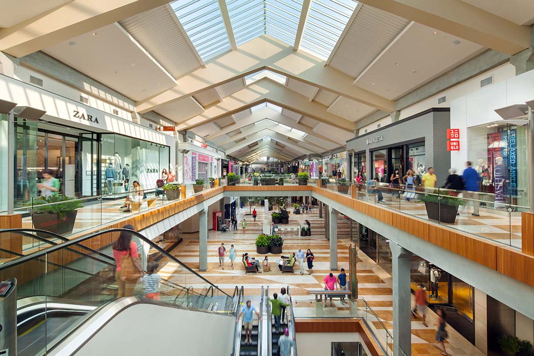 Tenants at the 1.3 million-square-foot Bellevue Square include Nordstrom, Apple, Tesla, Peloton, Hugo Boss, Tiffany & Co.