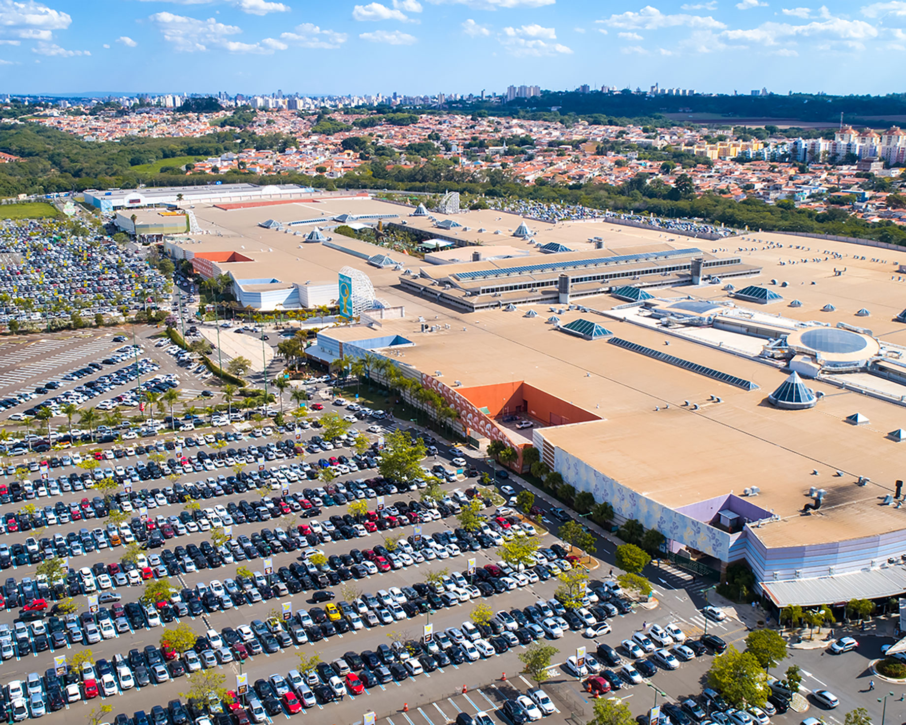 Parque D. Pedro Shopping, en la ciudad de Campinas en el estado de Sao Paulo