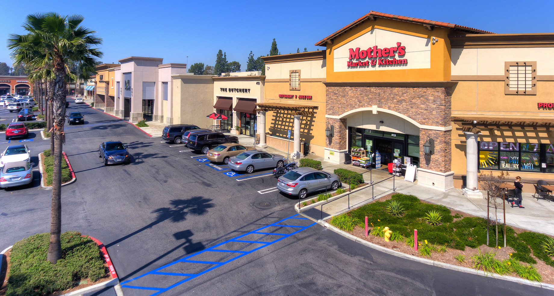 … and cleanliness in Brea Plaza.
