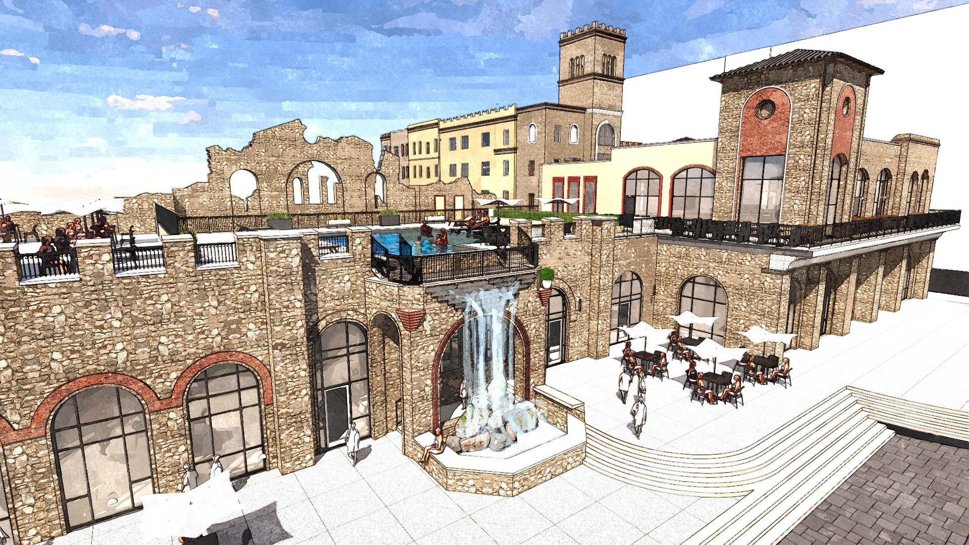 City Market, a food hall and beer garden coming to BridgeWay Station
