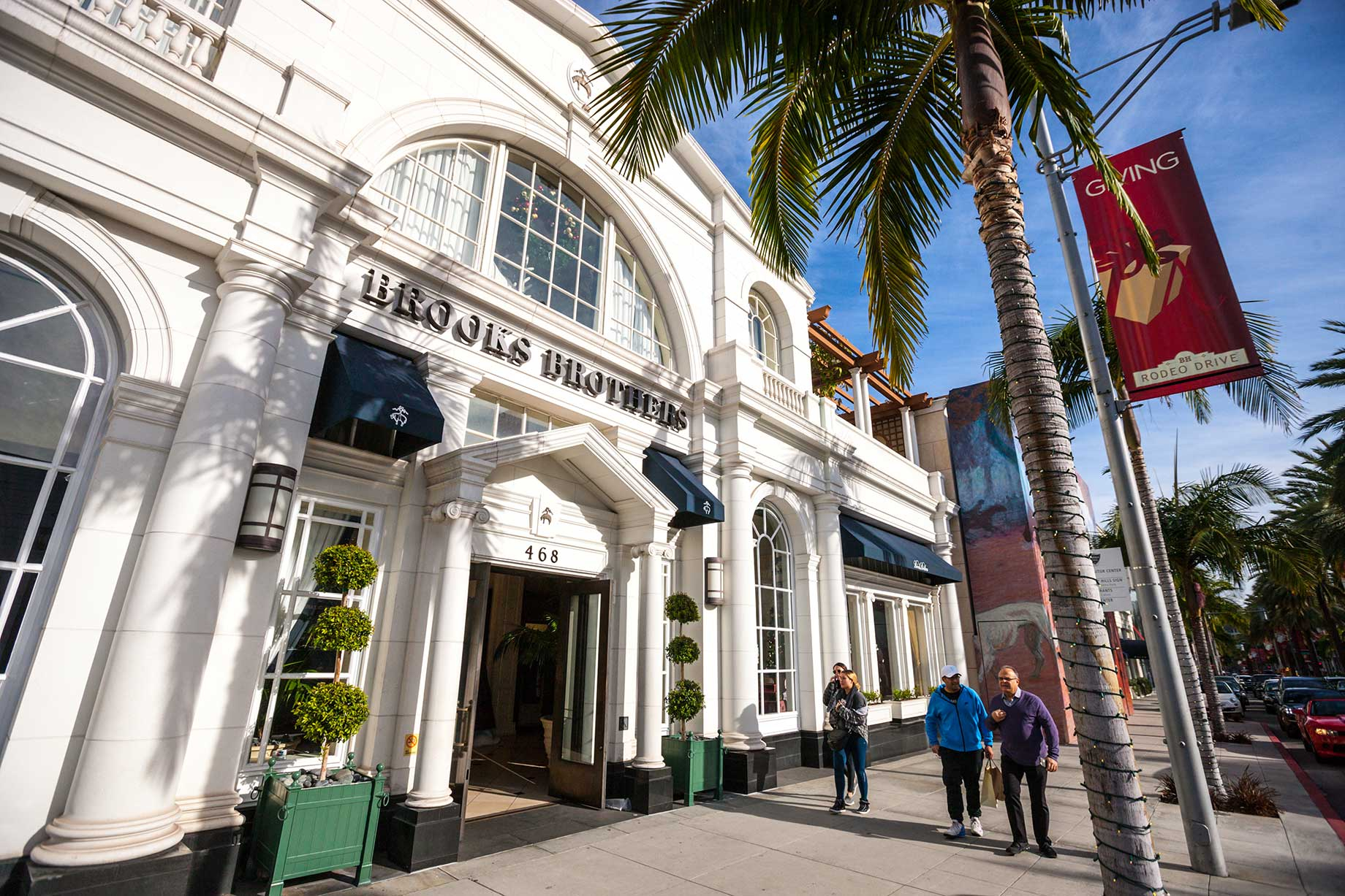 468 N. Rodeo Drive, occupied until recently by Brooks Brothers, is now owned by an LLC tied to Louis Vuitton's parent co