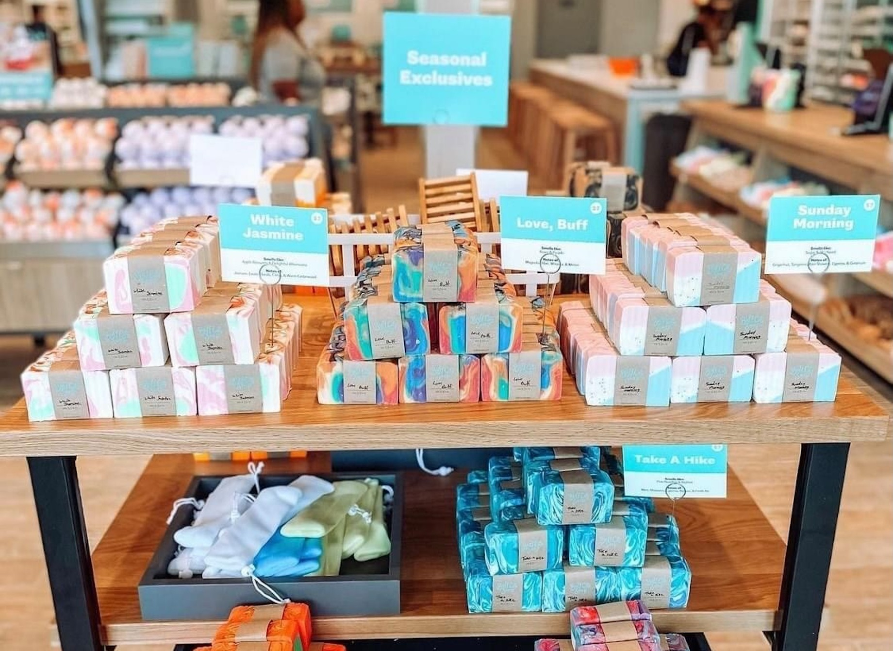 Buff City Soap has been successful because it has a unique business: Its plant-based bath bombs, shower fizzies, body butters