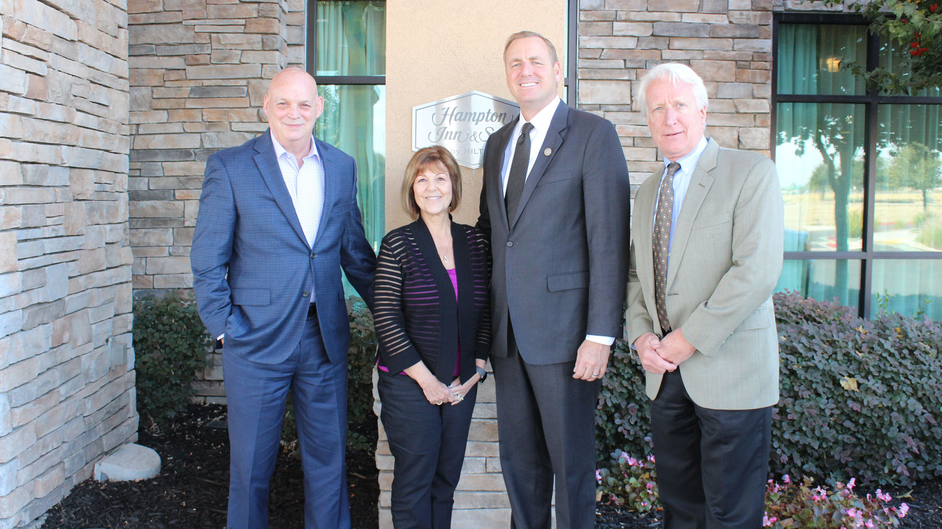 Dean Shauger, Linda Abeldt, Rep. Jeff Denham, Peter Jacobson