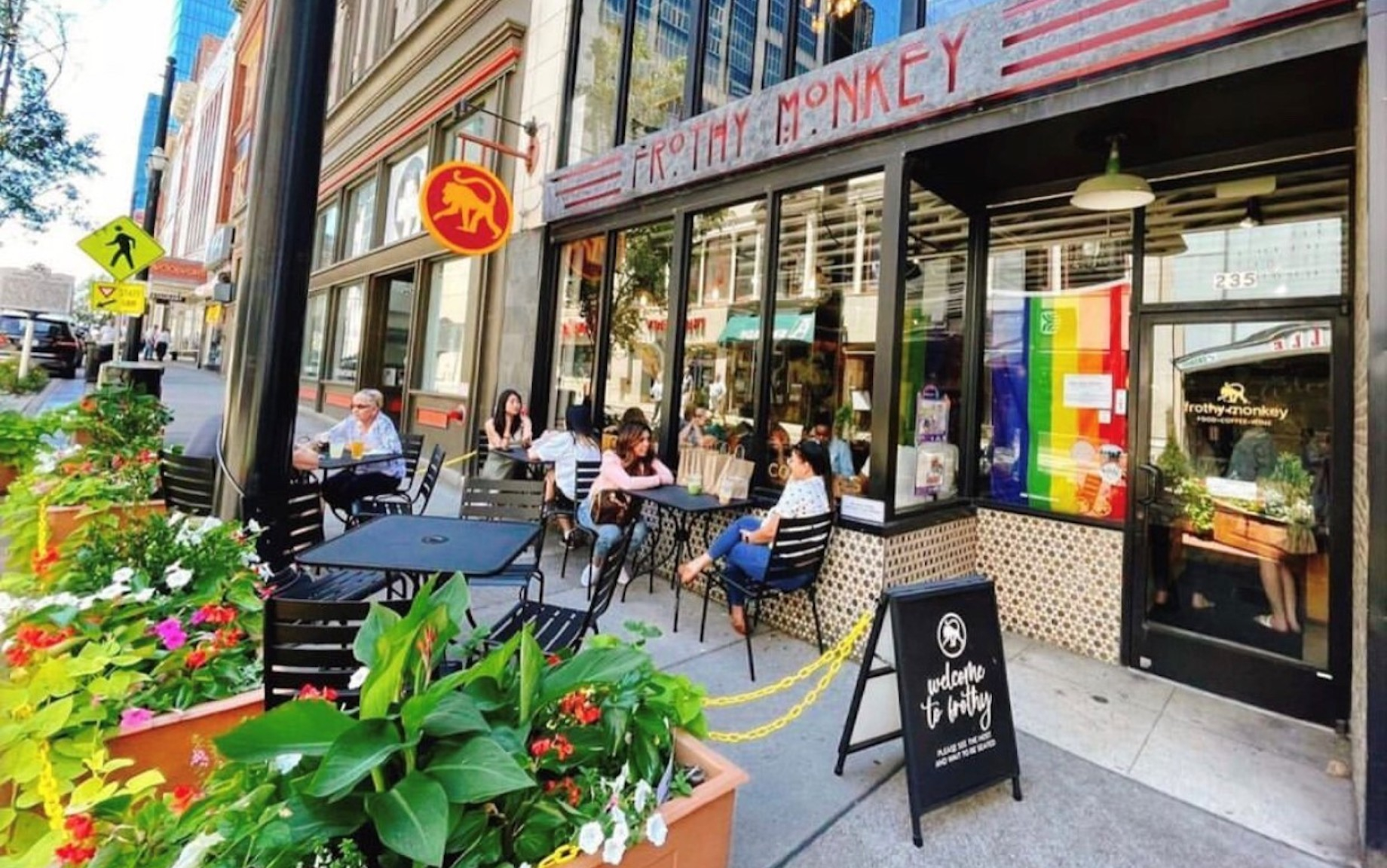 Frothy Monkey at 235 5th Ave. N. Photo courtesy of Nashville Downtown Partnership