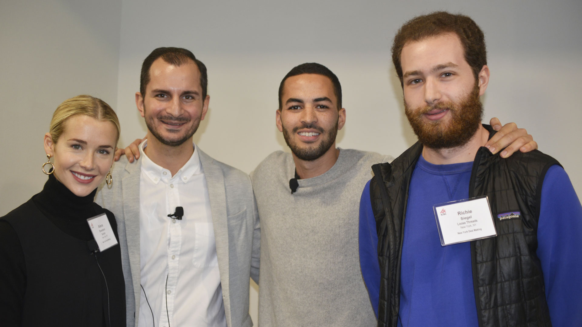 Alana Branston, Yashar Nejati, Ross Bailey, Richie Siegel