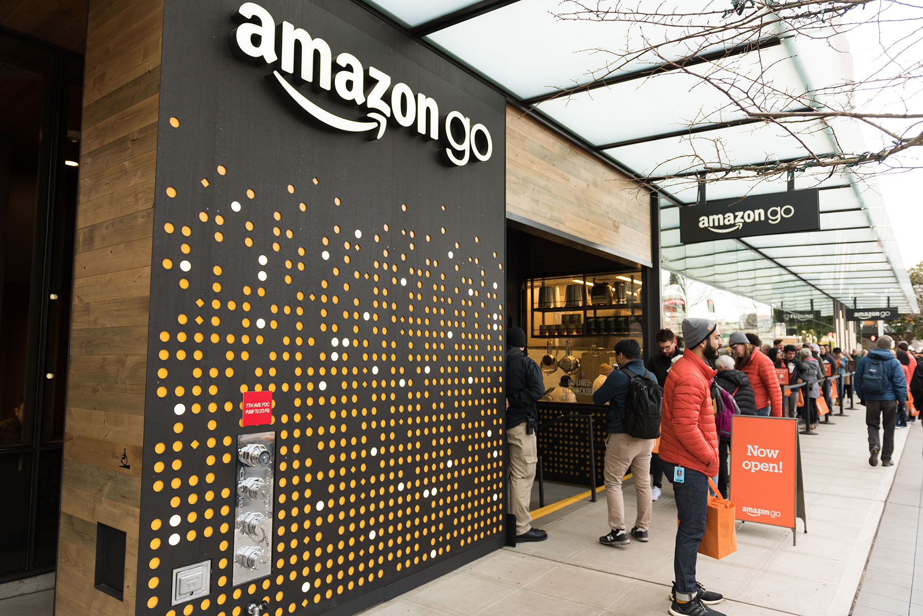The offerings in the stores will be more extensive than at Amazon Go