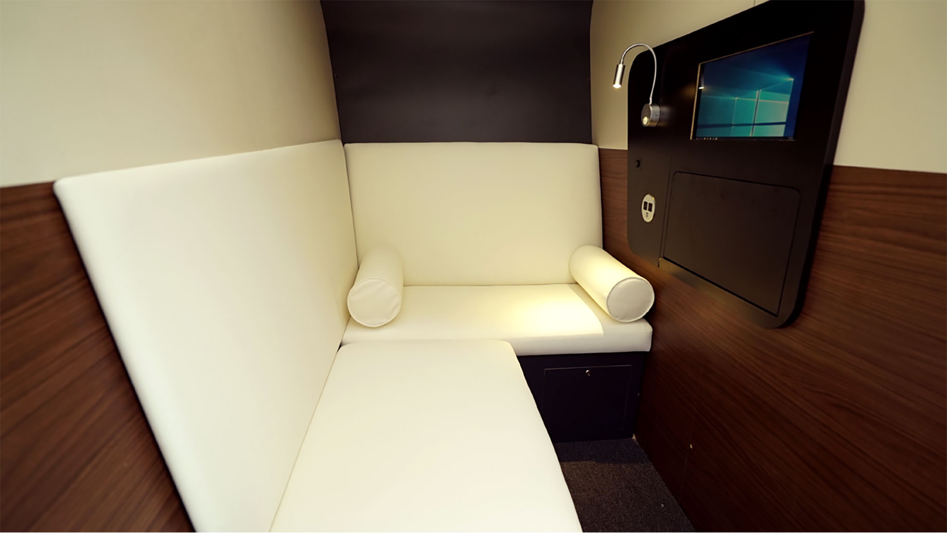 An escape pod, rentable by the half hour