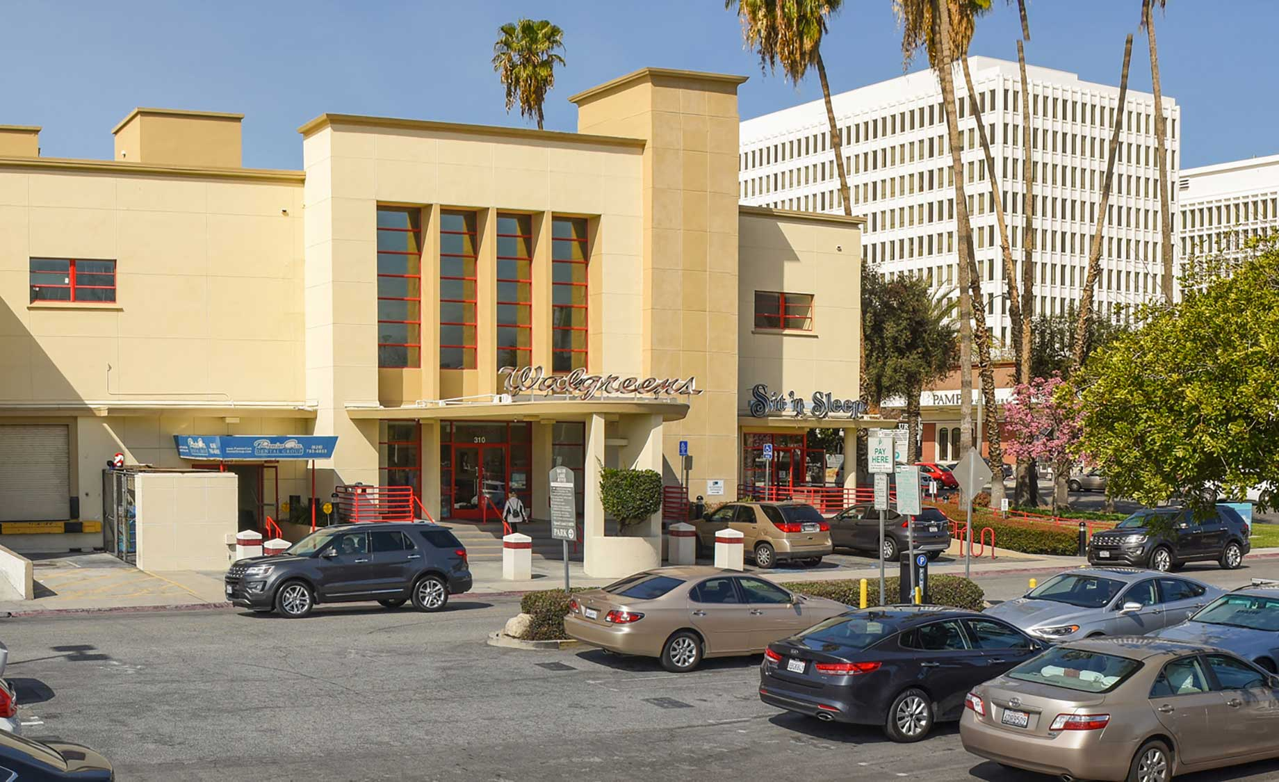 Walgreens occupies this landmark building in Pasadena, Calif., which sold for $23 million