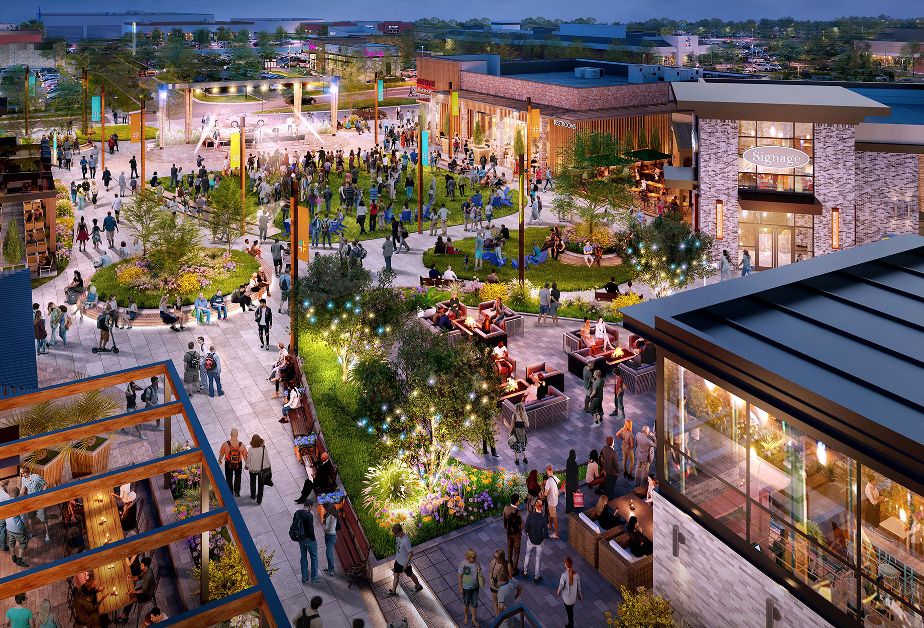 Driven by strong demand for food-and-beverage offerings, Brixmor created Block 59 in the Chicago suburbs.