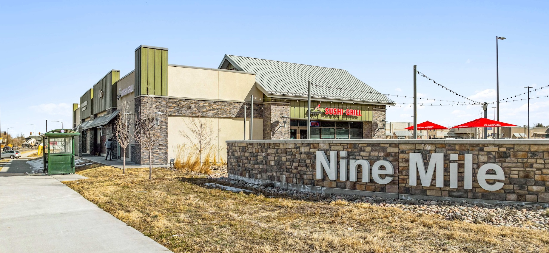 Sapporo Sushi & Grill, along with other Nine Mile Corner tenants, has reported strong sales since opening, according to d
