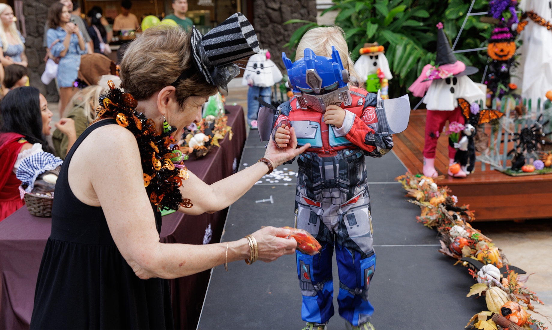 Every year, Royal Hawaiian Center hosts an annual Halloween costume contest with an average of 400 contestants in four catego