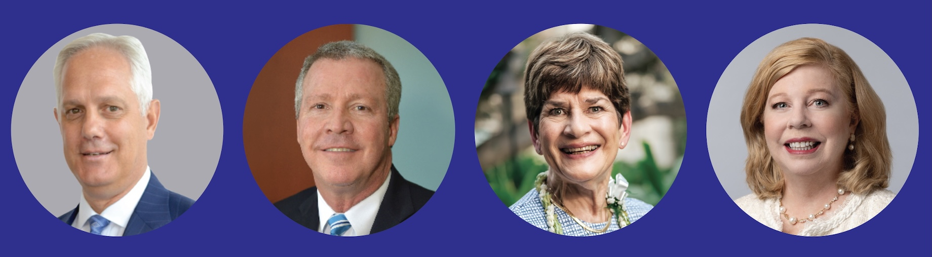 The 2025 ISCS Trustees’ Distinguished Service Award honorees: Cushman & Wakefield’s John Crombie, Morris, Manning & M