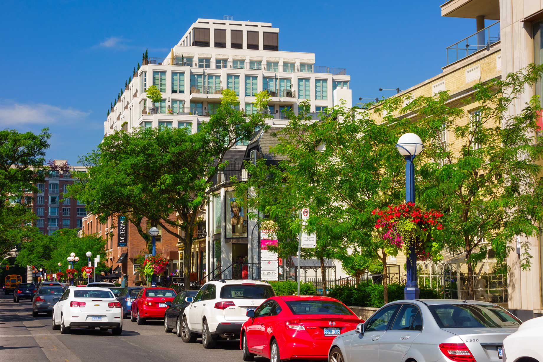 Toronto's Yorkville Avenue has blossomed as a luxury retail destination in recent years