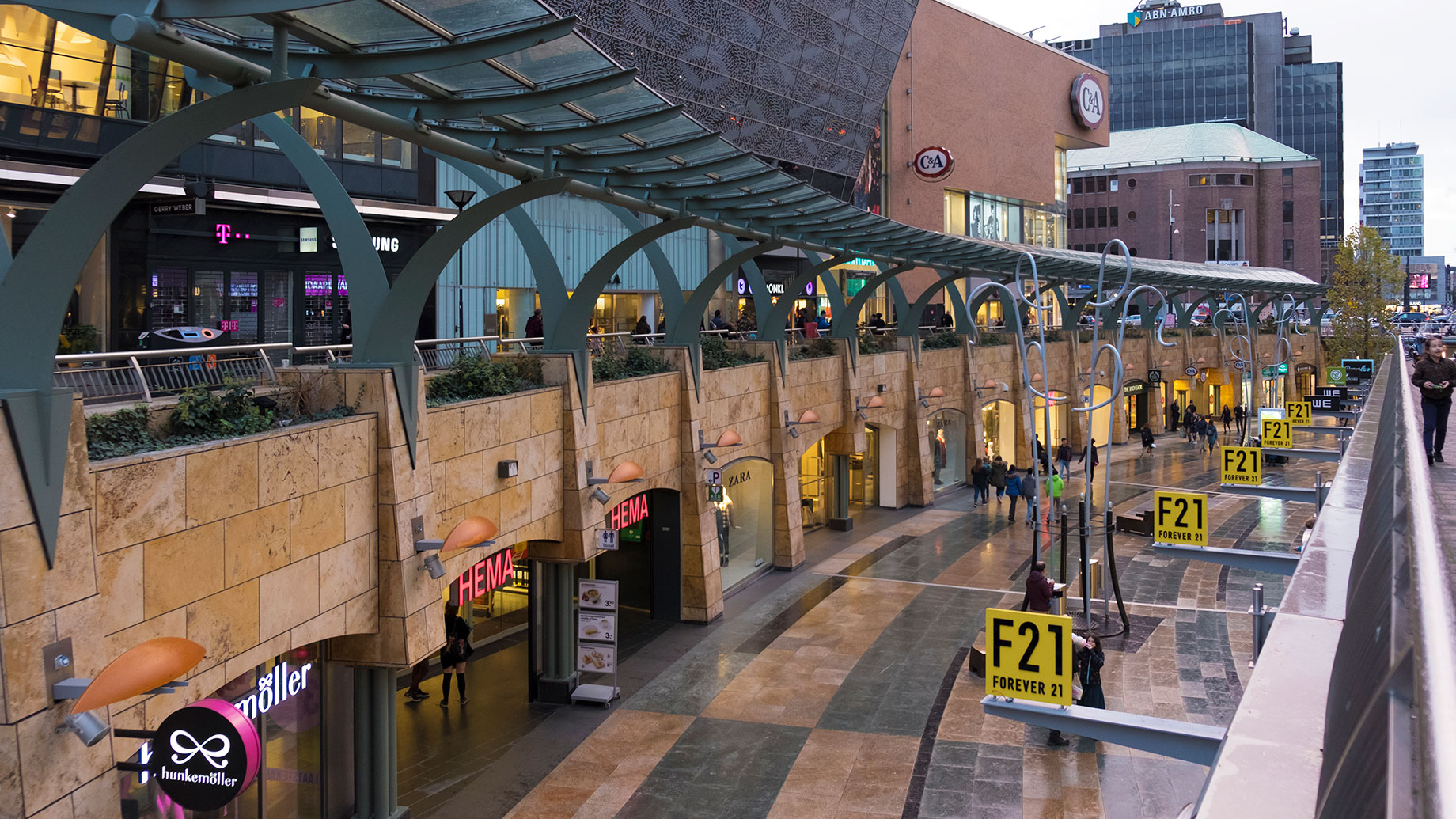 The teen-apparel retailer is closing all its stores in Asia and in Europe, like this one in Rotterdam, the Netherlands