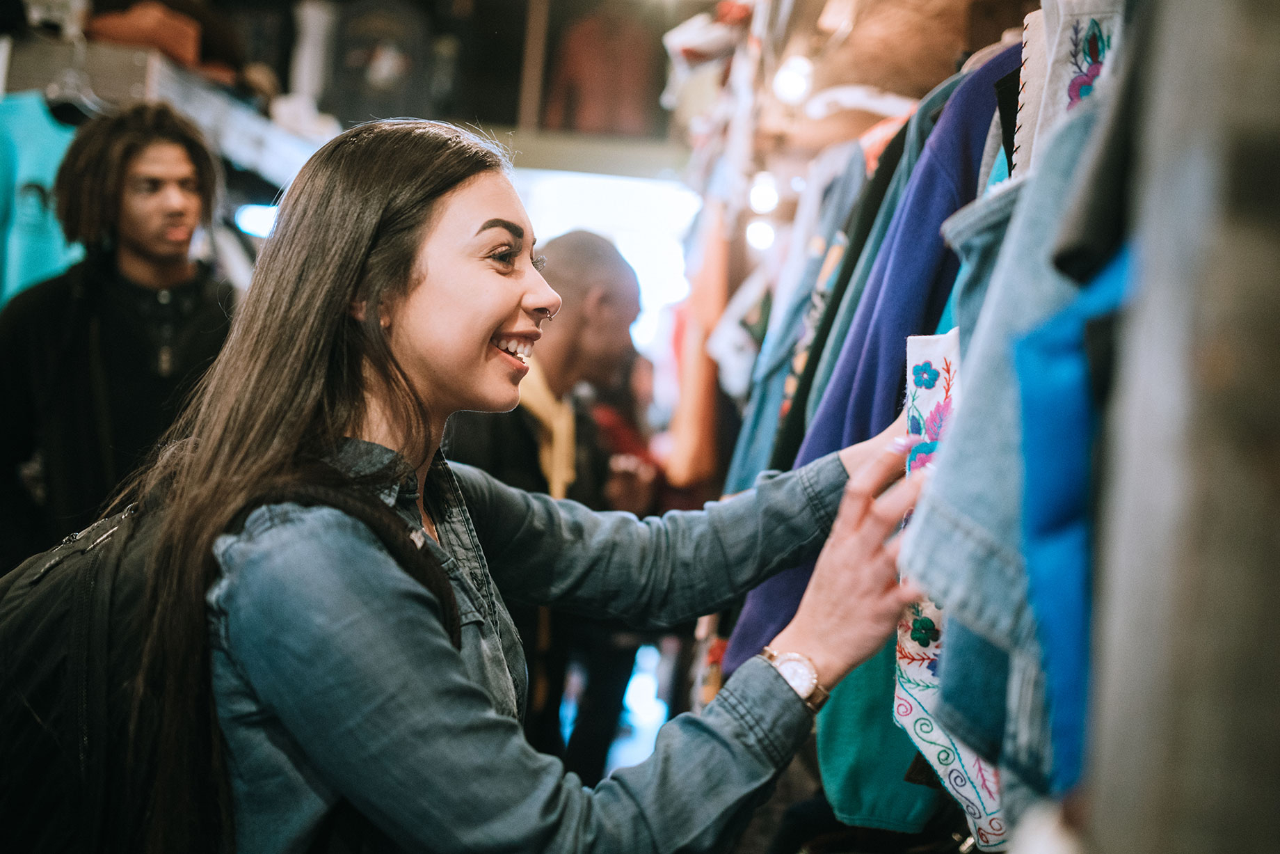 For young consumers, the act of shopping is about much more than just buying merchandise, according to Marshal Cohen, of The 