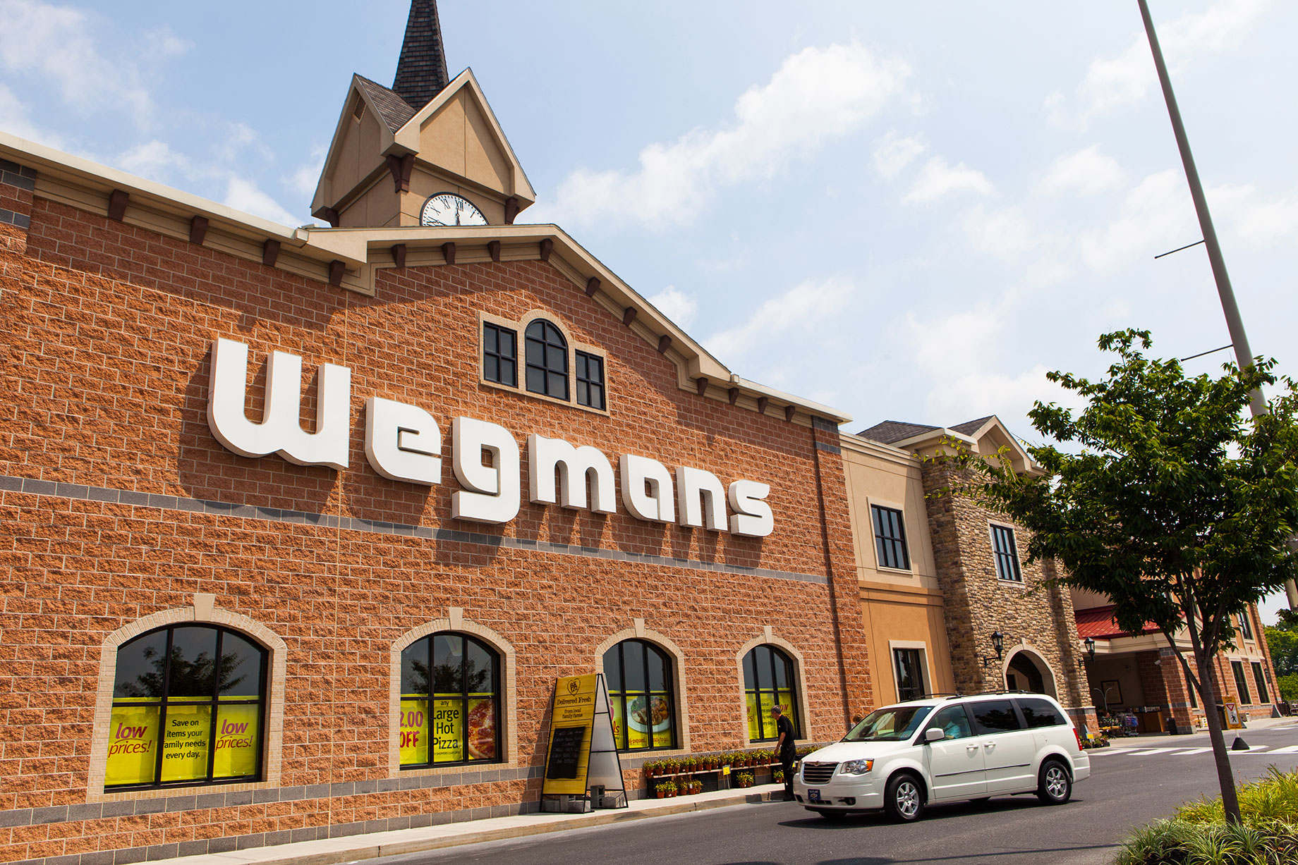 Wegmans, traditionally a chain of freestanding stores like this one, set up shop at Natick Mall last year