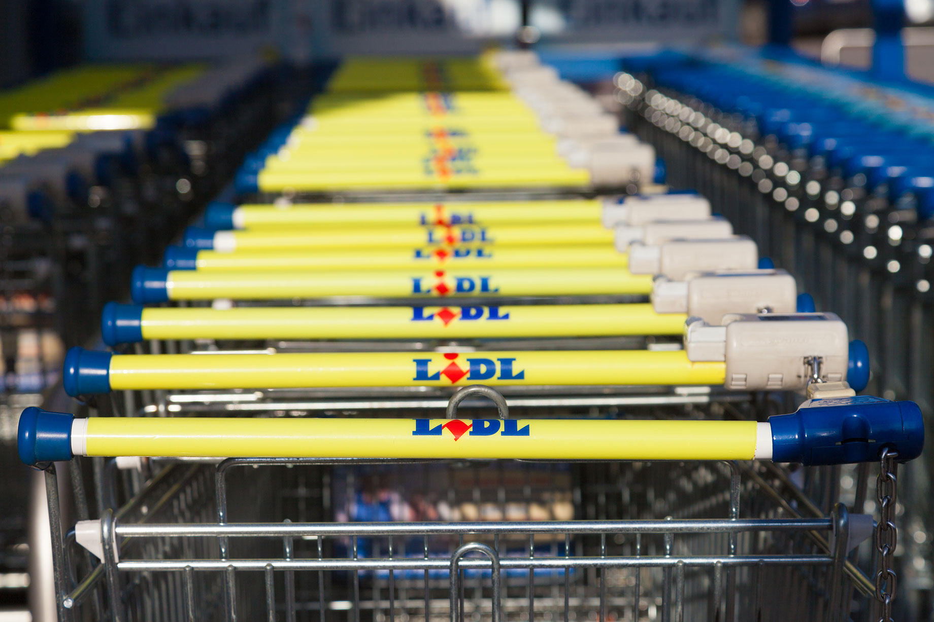 Discount grocer Lidl opened a 36,000-square-foot store in New York City's Staten Island Mall in December