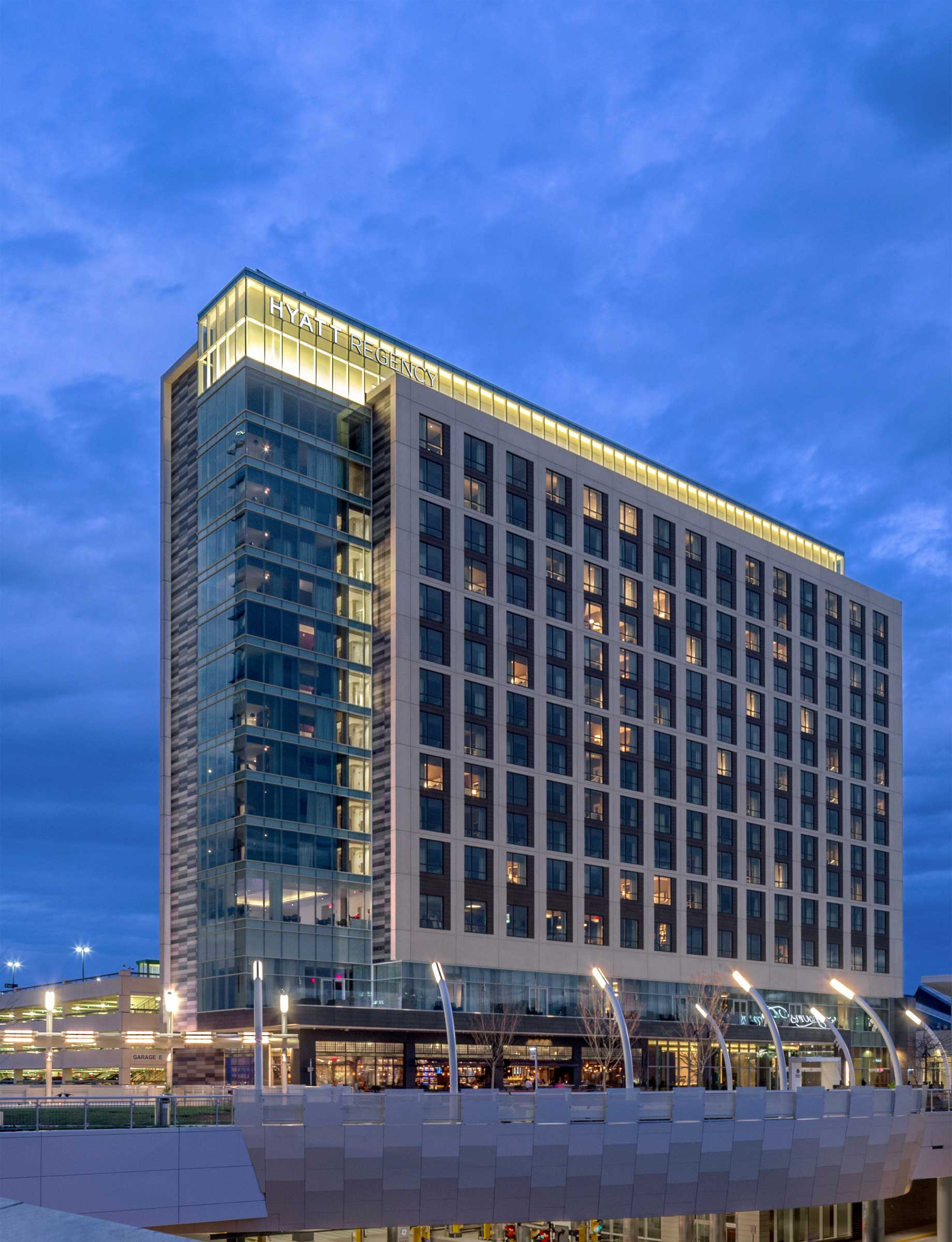A hotel was added in April 2015