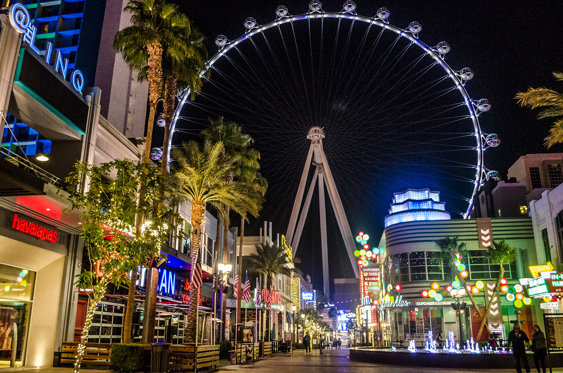 Linq High Roller is the world's tallest observation wheel