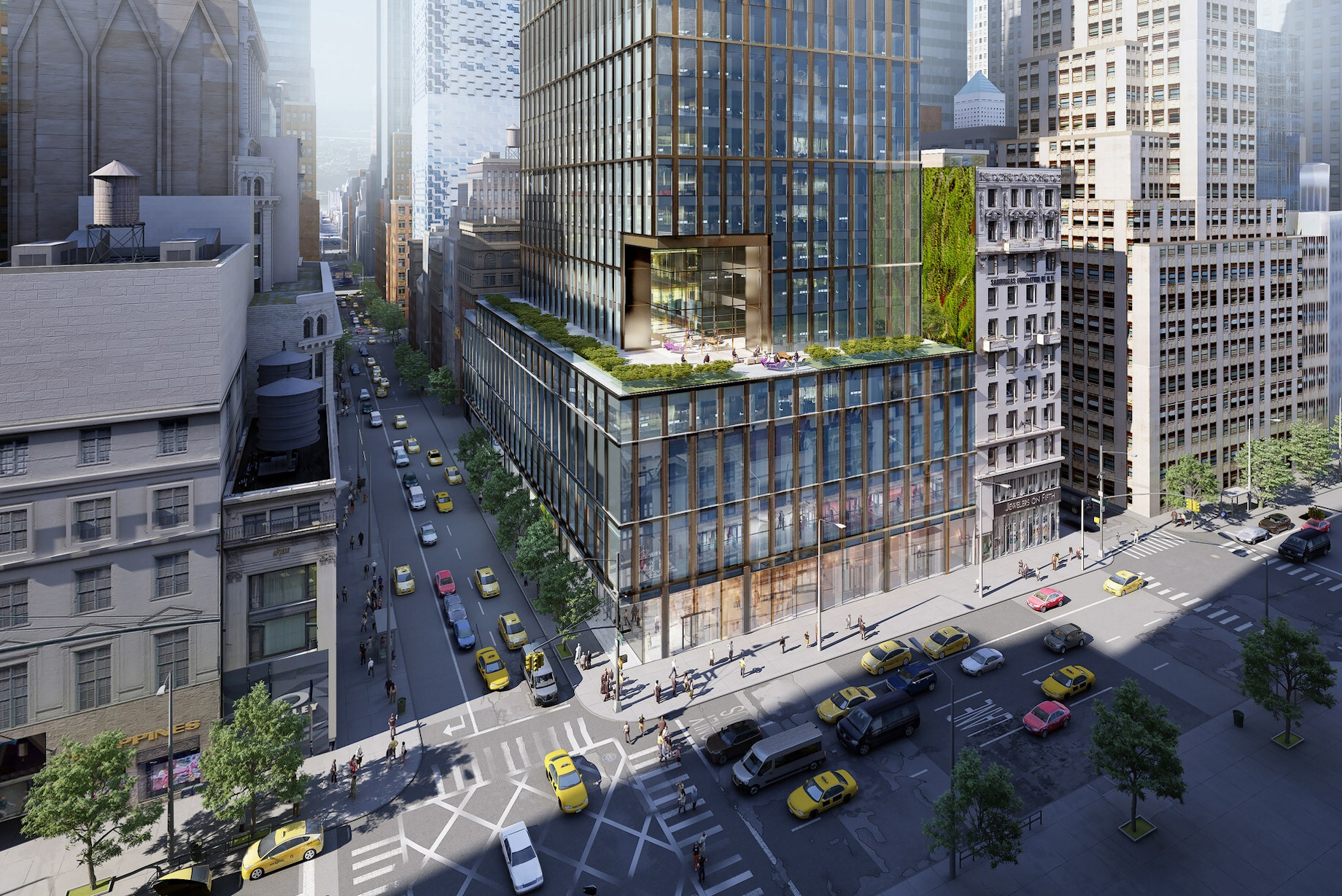 A rendering of 570 Fifth Ave.