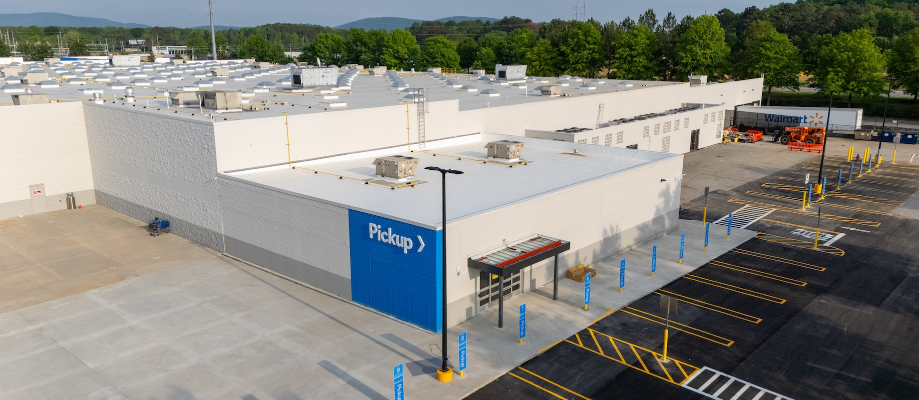 Alquist recently completed a 3D-printed construction project to expand a Walmart in Alabama.