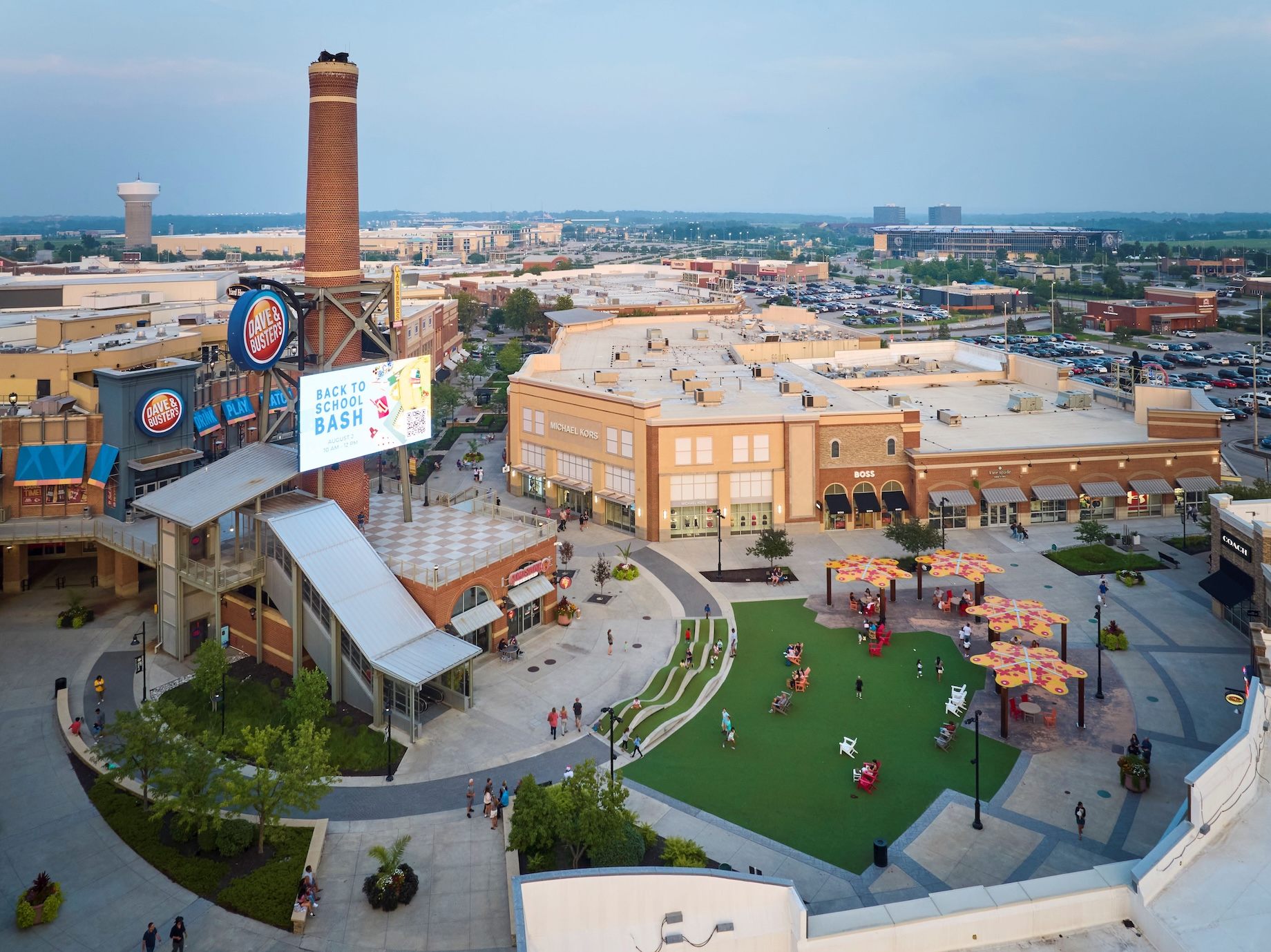 Tanger acquired this open-air property, now called Tanger Kansas City at Legends, for $130 million in 2025.