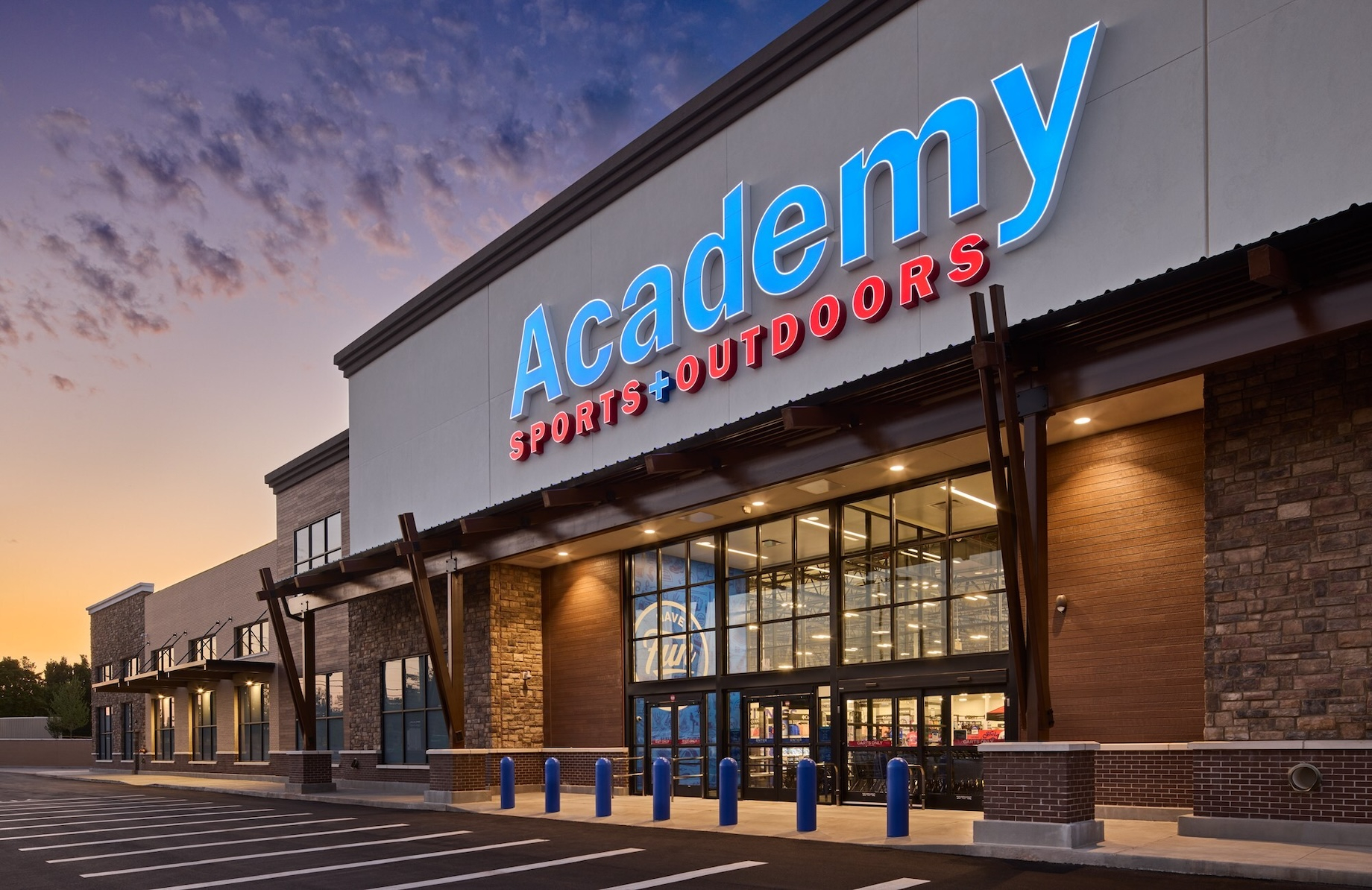 Academy Sports + Outdoors operates more than 300 stores in the U.S.