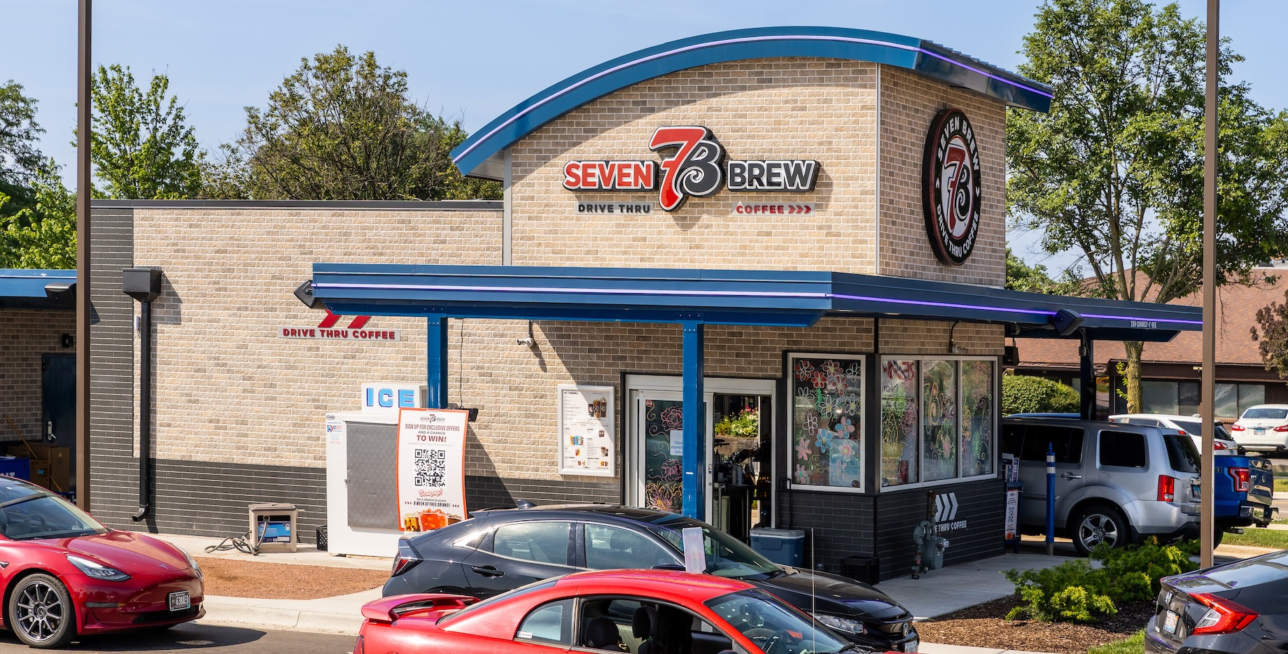 A Naperville, Illinois, 7 Brew on July 2