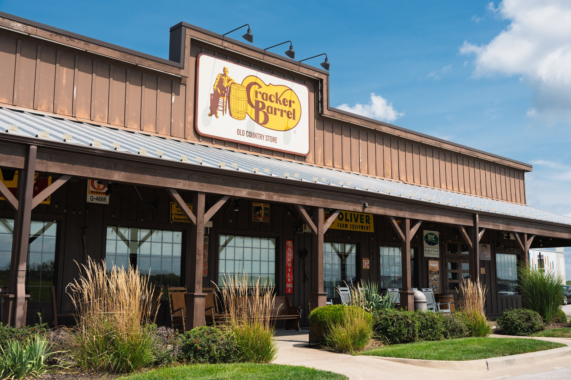 Cracker Barrel sold 26 company-owned locations in a $77 million sale-leaseback deal.