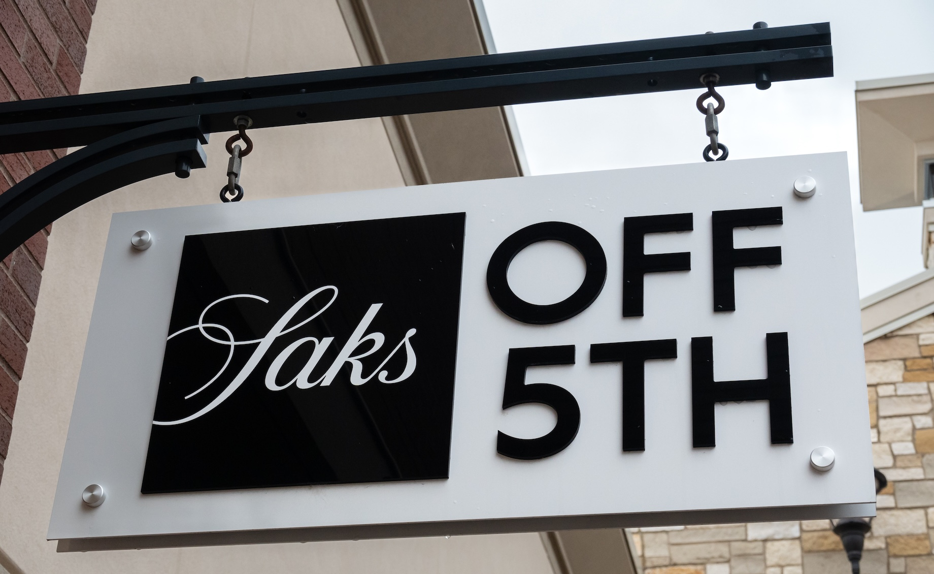 The now-shuttered Saks Off 5th location at Simon’s Twin Cities Premium Outlet Mall in Eagan, Minnesota, pictured in 2025. Bot