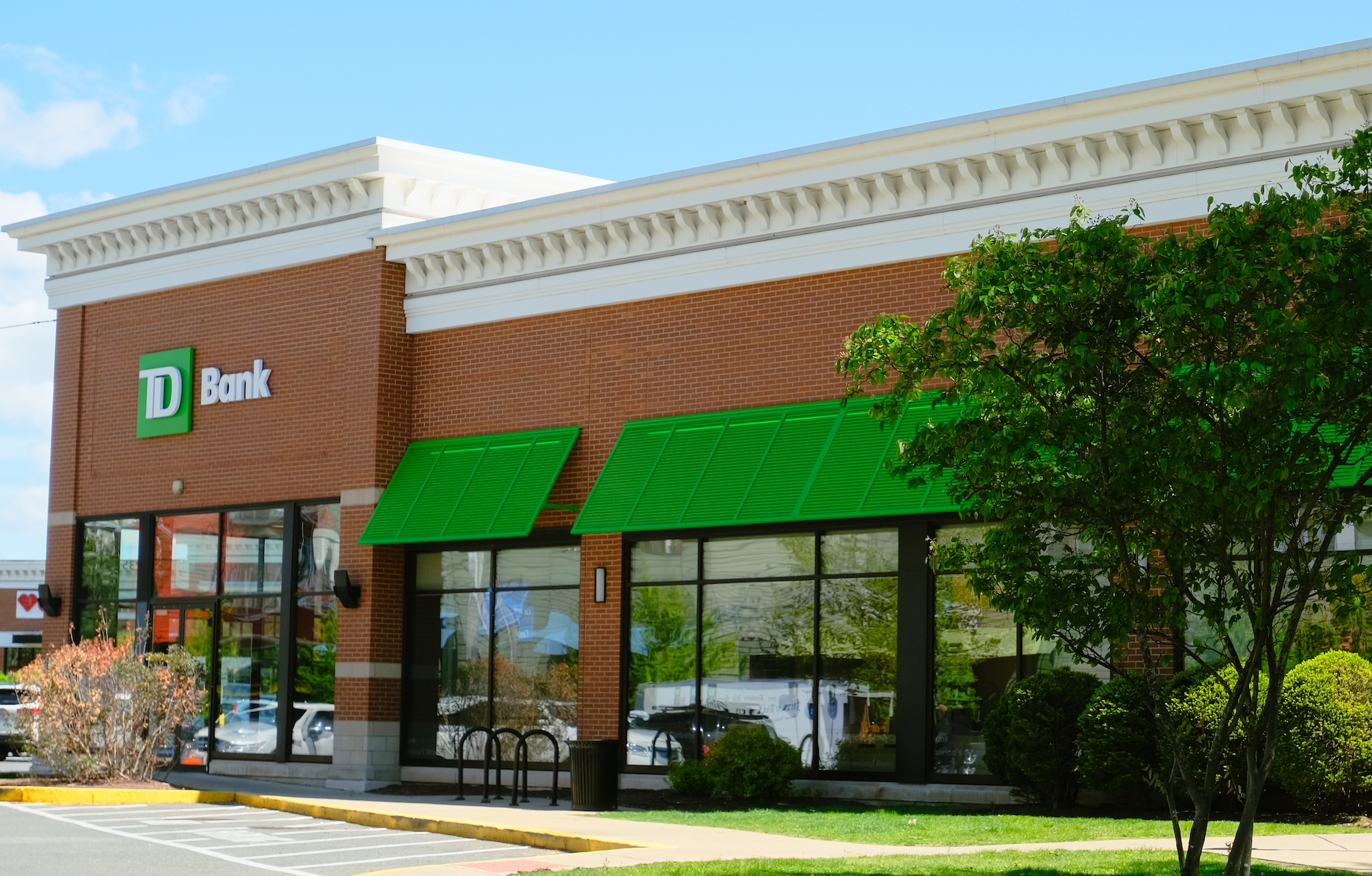 TD Bank will roll out 100 U.S. branches in 2027 and 2028. Above is a Massachusetts location in 2024.