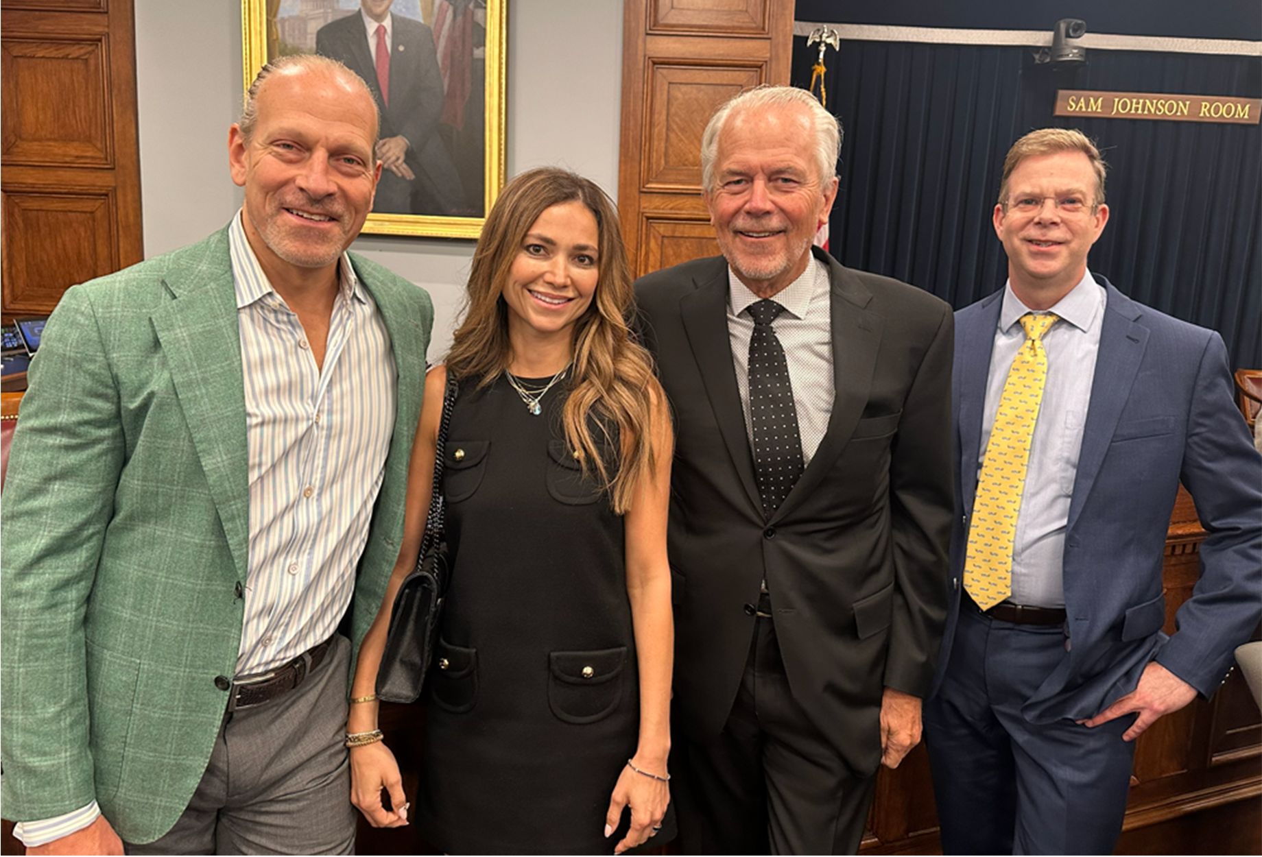 Primestor’s Arturo Sneider, ASI Real Estate Investments’ Alexis Suarez, Foothill Partners’ Doug Wiele and ICSC’s Phillips Hin