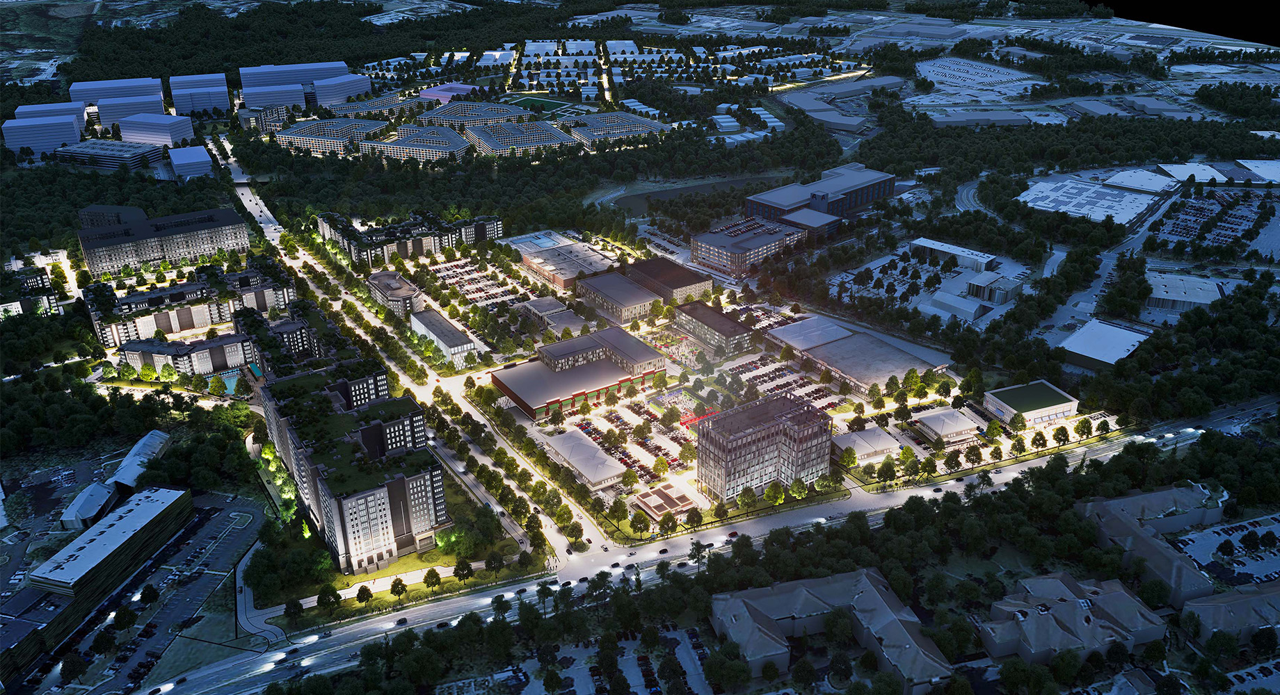 Maryland’s Viva White Oak mixed-use development eventually could span 12 million square feet.