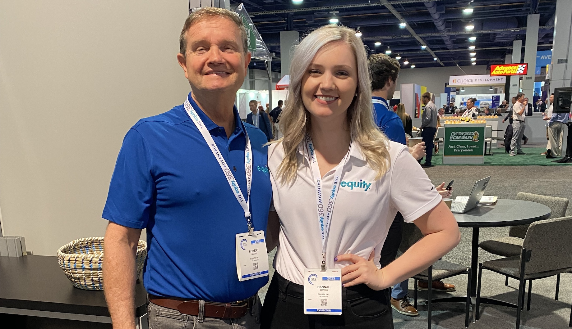 Hannah Matias joined her father Bob at Equity and works as a brokerage administrator in the Orlando office. They both attende