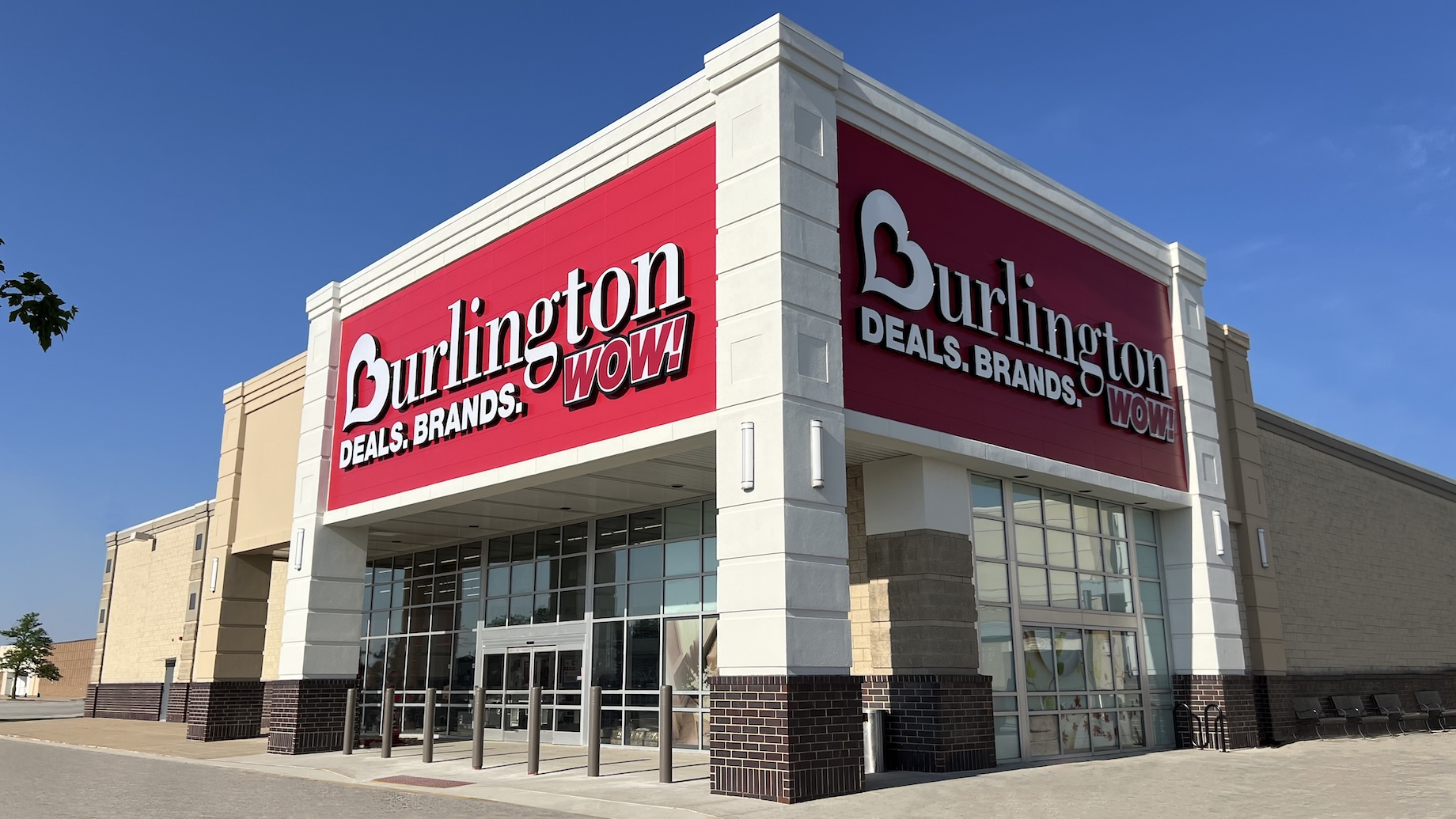 Burlington is downsizing stores to an average of 25,000 gross square feet.