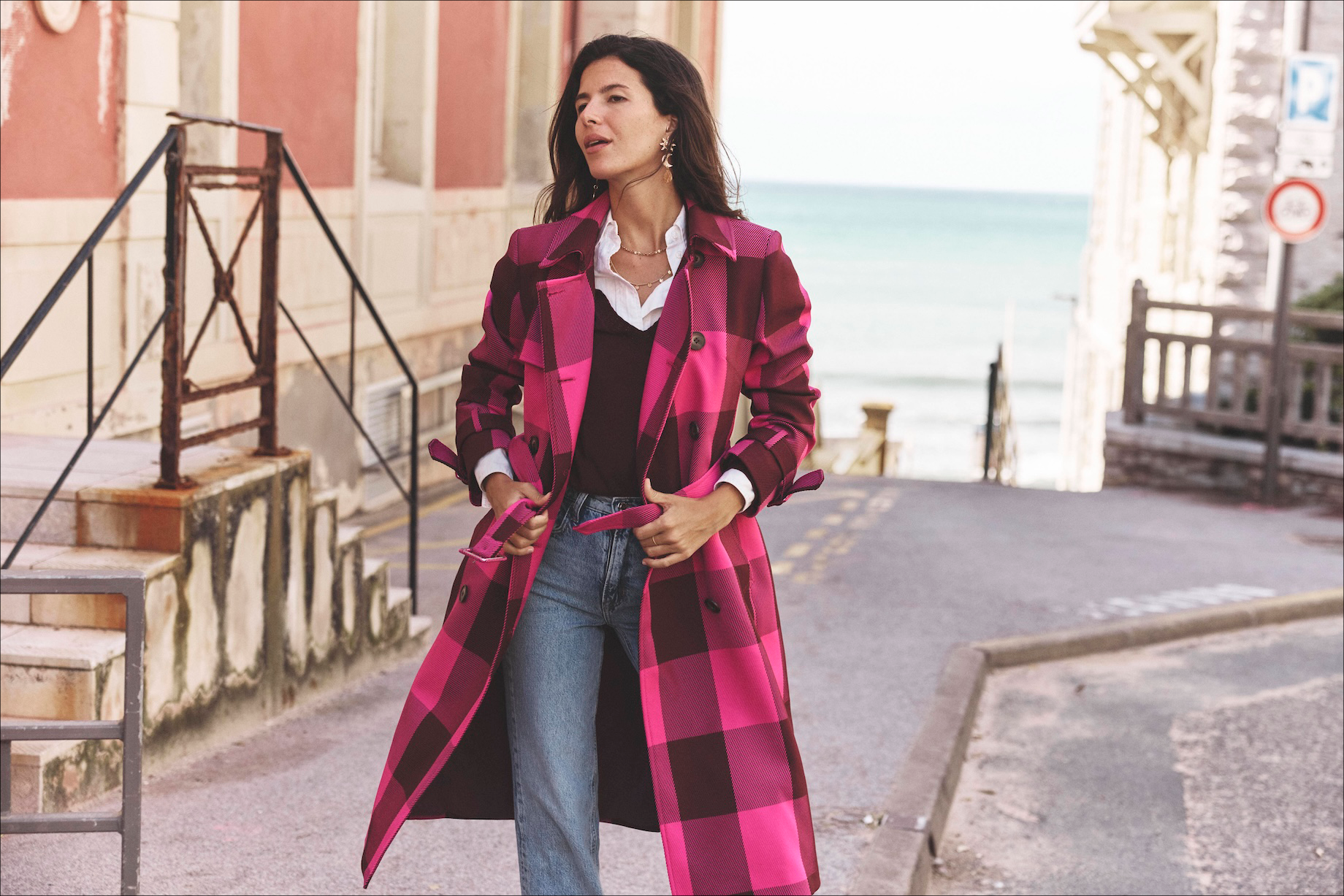 British brand Boden, whose Cheltenham trench coat is pictured above, will open its first U.S. store — in Alpharetta, Georgia’