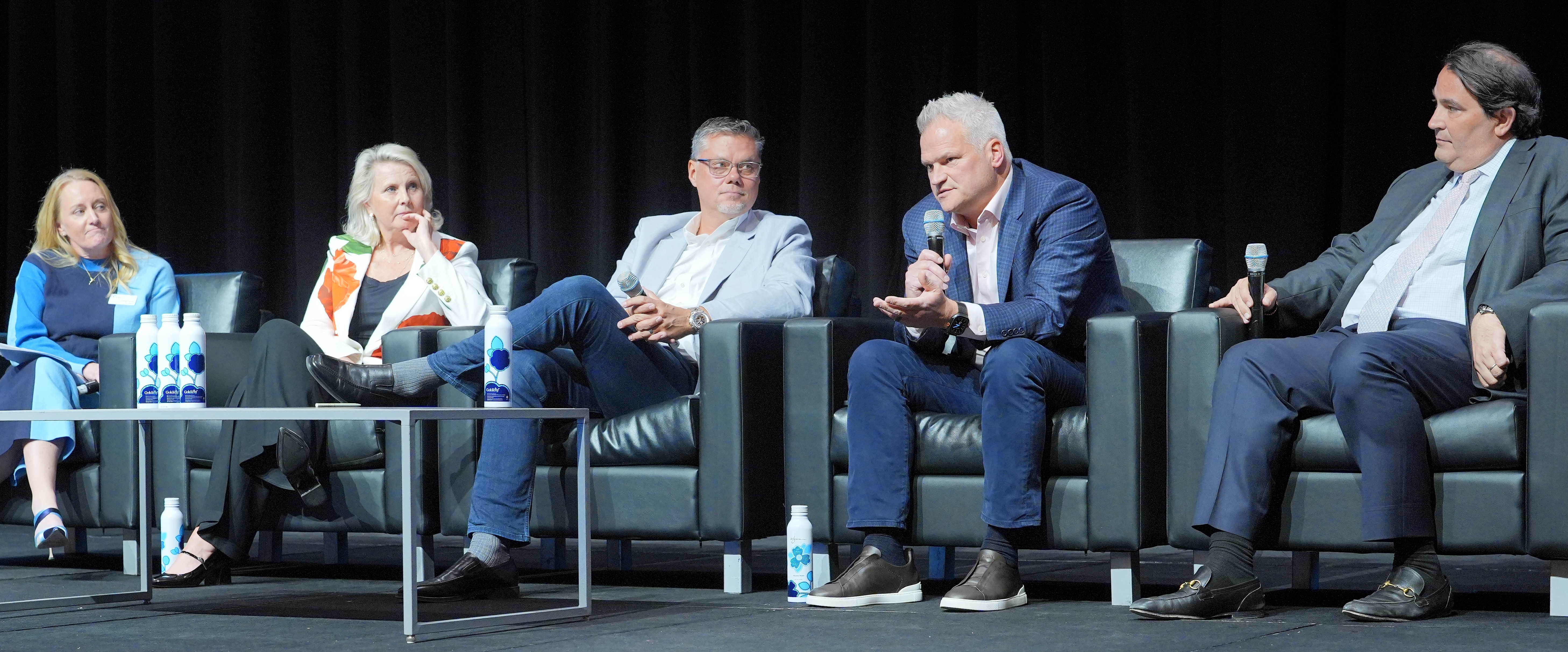 From left to right: ICSC’s Stephanie Cegielski moderated From Sites to Solutions: Driving Growth Through Redevelopment, Expan