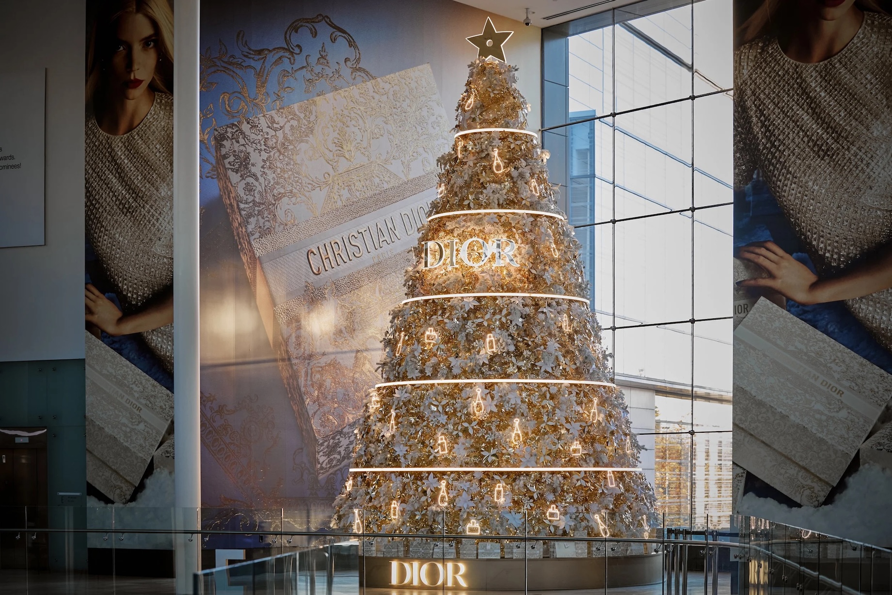 Custom holiday trees at Yorkdale in Toronto have become a popular seasonal attraction that resonates with both shoppers and s