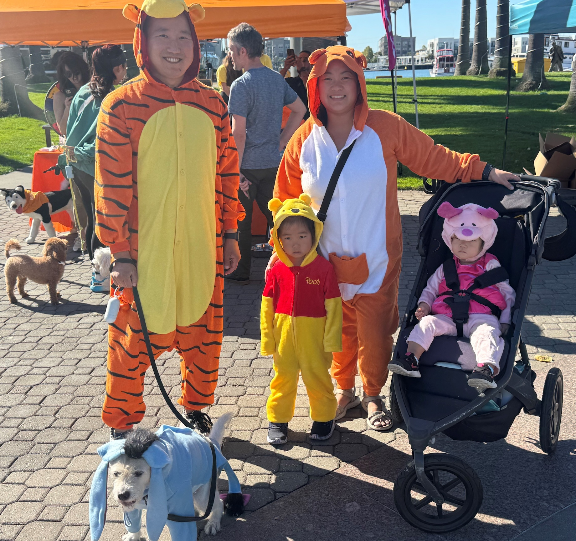 The family- and dog-friendly closing festival featured a costume contest for both humans and pets.